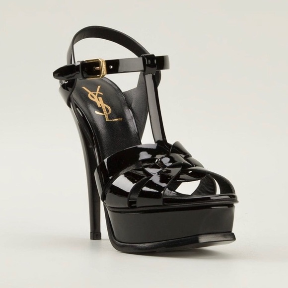 Yves Saint Laurent Shoes - Saint Laurent Tribute patent black 36 1/2